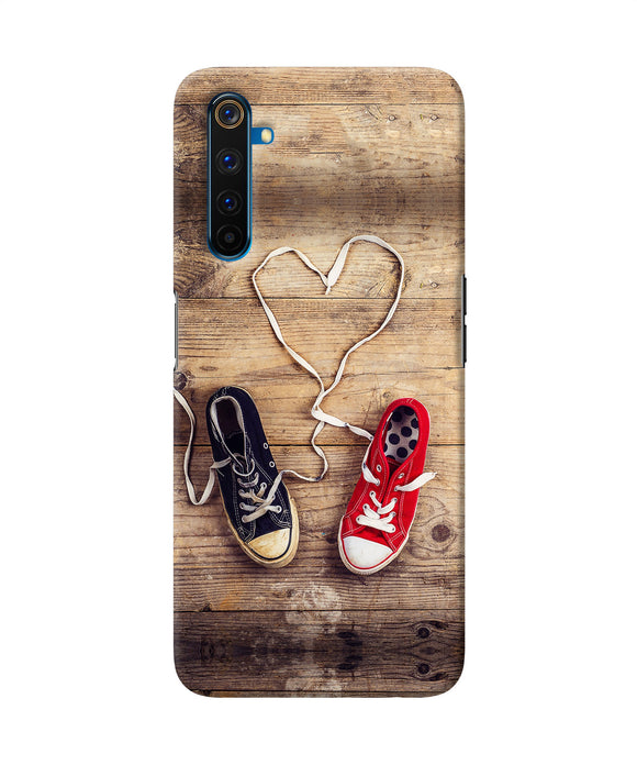 Shoelace Heart Realme 6 Pro Back Cover
