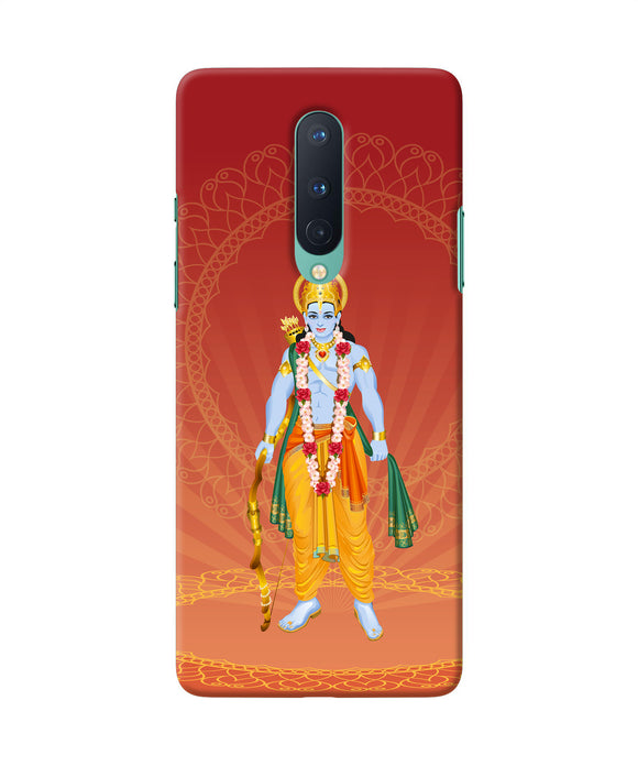 Lord Ram Oneplus 8 Back Cover