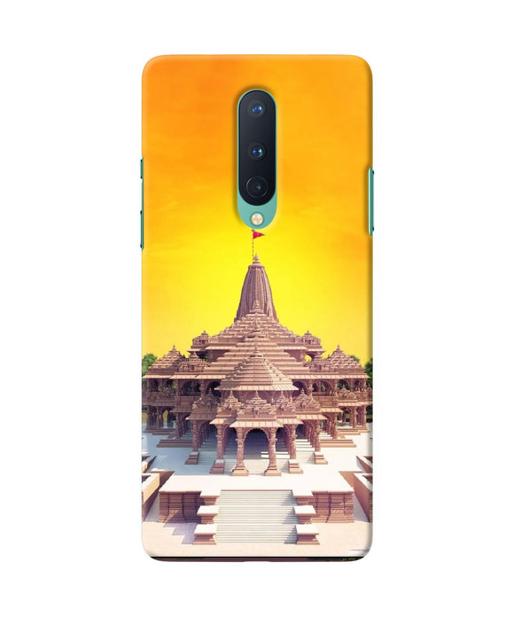 Ram Mandir Ayodhya Oneplus 8 Back Cover