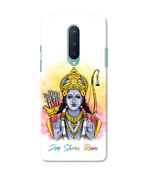 Jay Shree Ram Oneplus 8 Back Cover