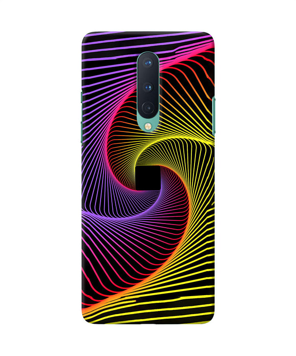 Colorful Strings Oneplus 8 Back Cover