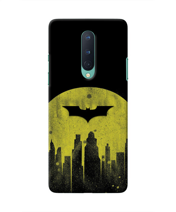 Batman Sunset Oneplus 8 Real 4D Back Cover