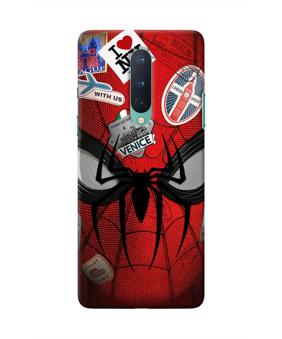 Spiderman Far from Home Oneplus 8 Real 4D Back Cover