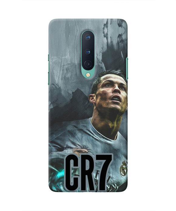 Christiano Ronaldo Oneplus 8 Real 4D Back Cover