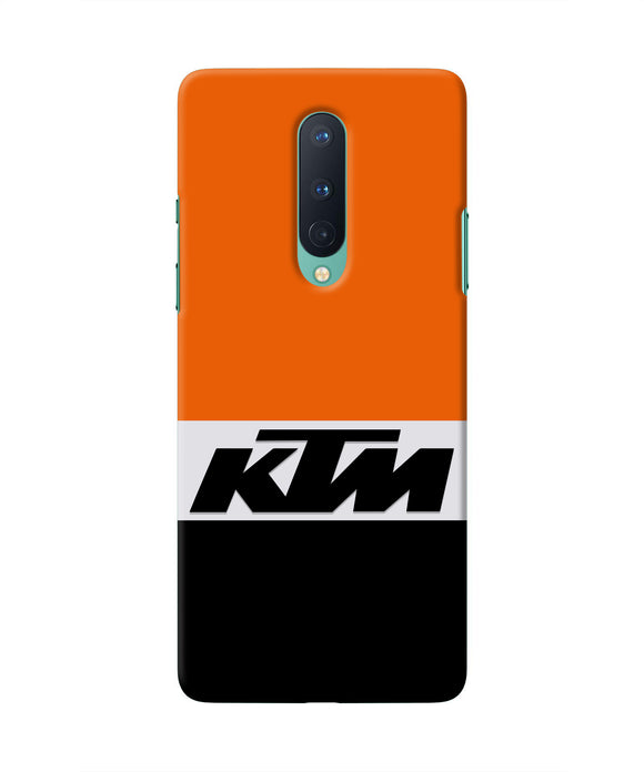 KTM Colorblock Oneplus 8 Real 4D Back Cover