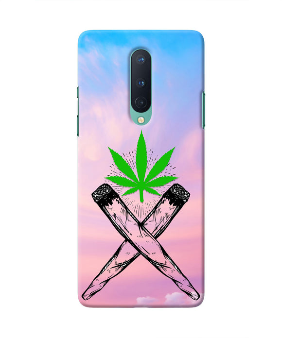 Weed Dreamy Oneplus 8 Real 4D Back Cover