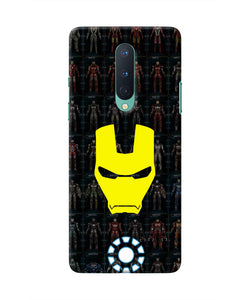 Iron Man Suit Oneplus 8 Real 4D Back Cover