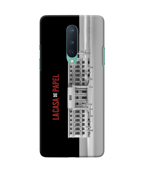 Money Heist Bank Of Spain Oneplus 8 Back Cover