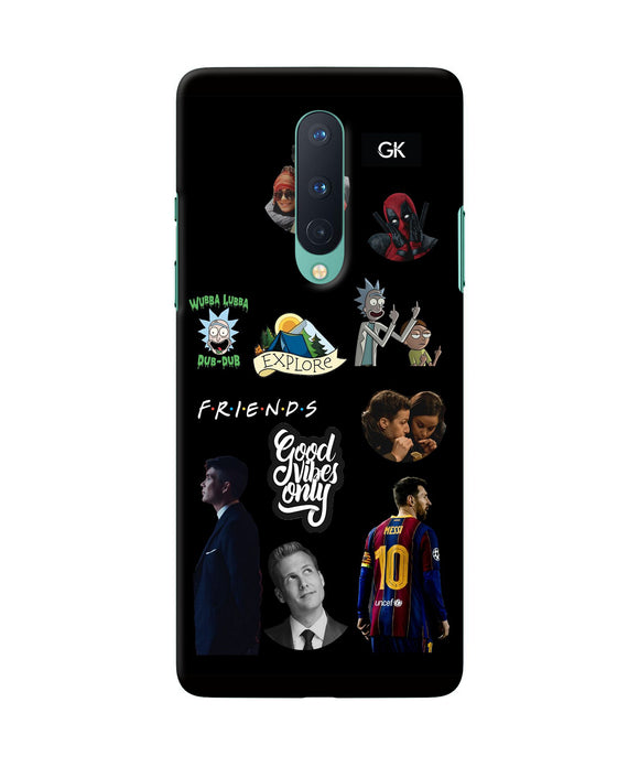 Positive Characters Oneplus 8 Back Cover