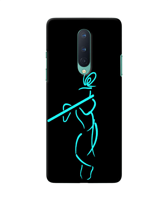 Lord Krishna Sketch Oneplus 8 Back Cover
