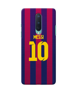 Messi 10 Tshirt Oneplus 8 Back Cover