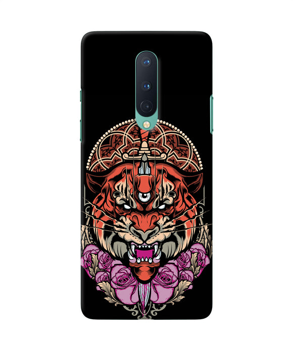 Abstract Tiger Oneplus 8 Back Cover