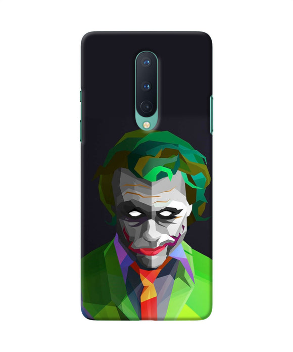 Abstract Dark Knight Joker Oneplus 8 Back Cover