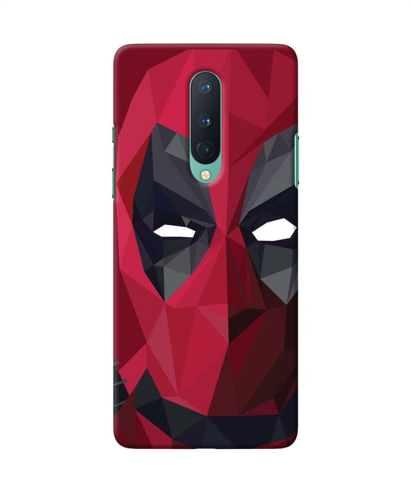 Abstract Deadpool Mask Oneplus 8 Back Cover