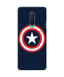 Captain America Logo Oneplus 8 Back Cover