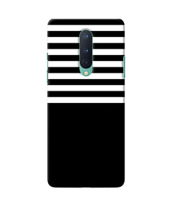 Black And White Print Oneplus 8 Back Cover