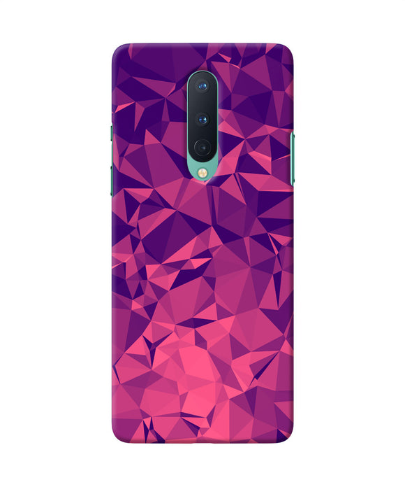 Abstract Red Blue Shine Oneplus 8 Back Cover