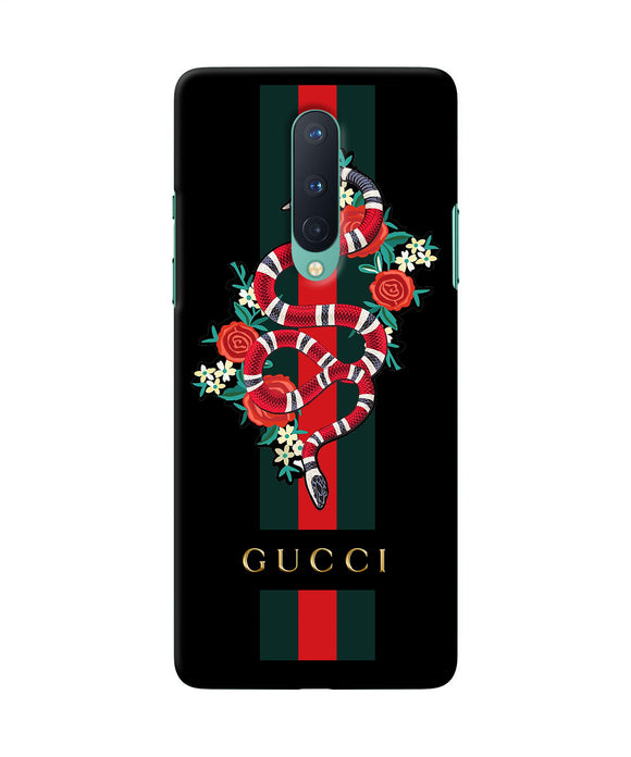 Gucci Poster Oneplus 8 Back Cover