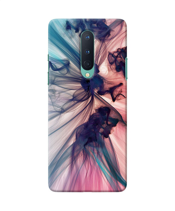 Abstract Black Smoke Oneplus 8 Back Cover