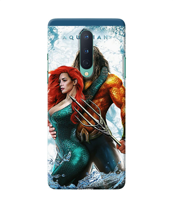 Aquaman Couple Water Oneplus 8 Back Cover