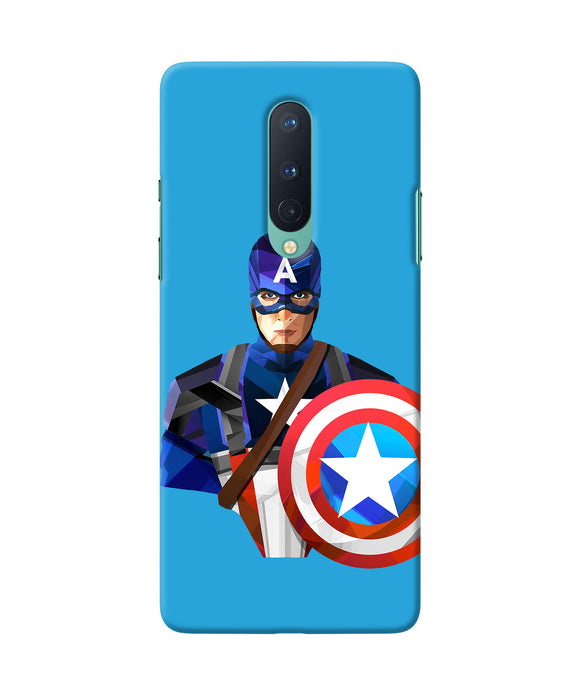 Captain America Character Oneplus 8 Back Cover