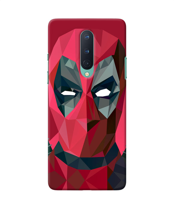 Abstract Deadpool Full Mask Oneplus 8 Back Cover
