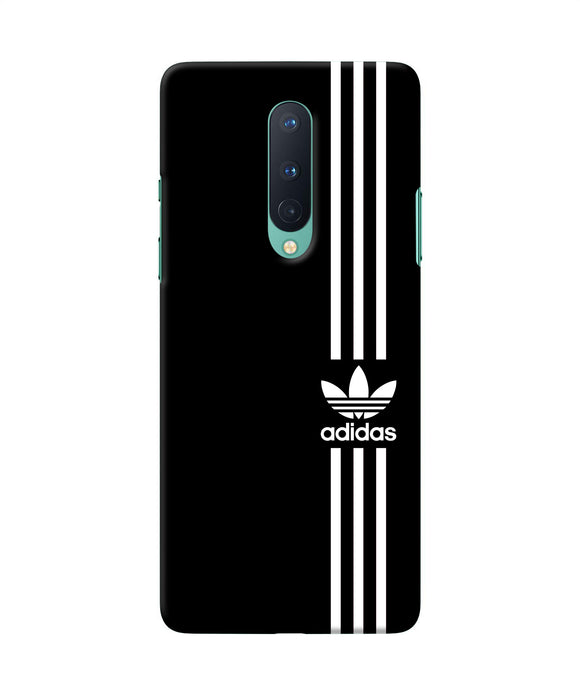 Adidas Strips Logo Oneplus 8 Back Cover