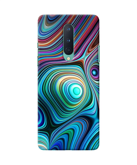 Abstract Coloful Waves Oneplus 8 Back Cover