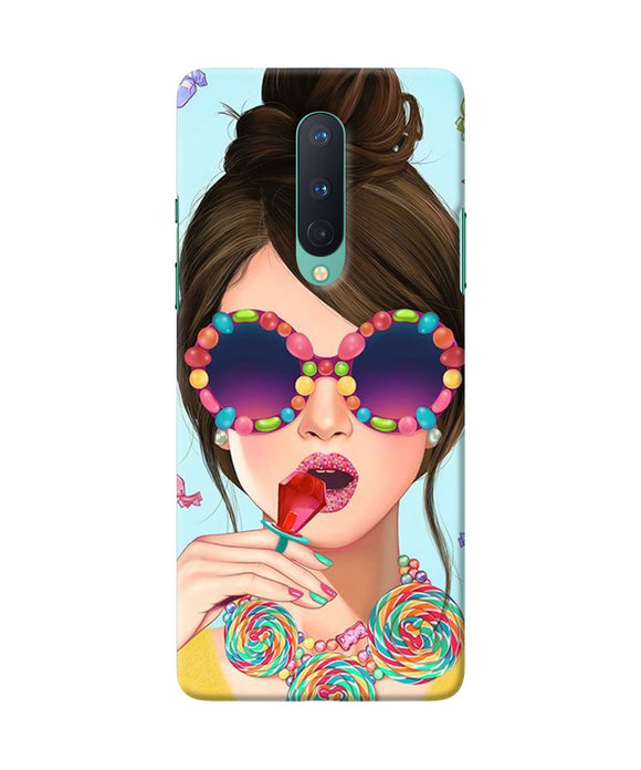 Fashion Girl Oneplus 8 Back Cover