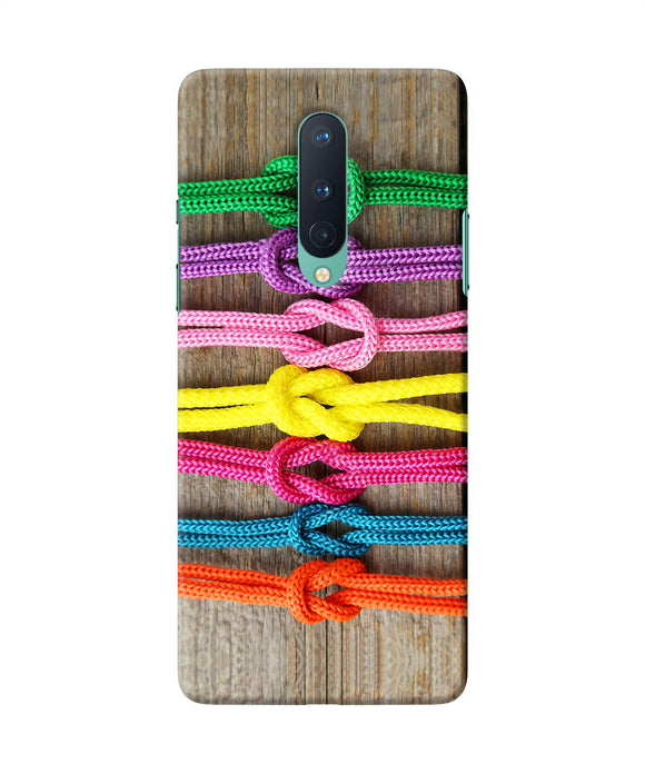 Colorful Shoelace Oneplus 8 Back Cover