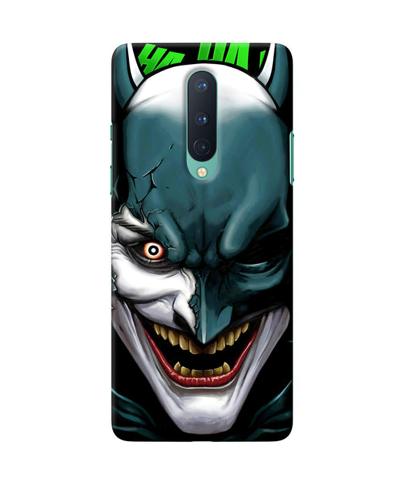 Batman Joker Smile Oneplus 8 Back Cover