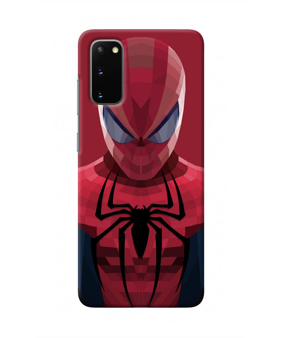 Spiderman Art Samsung S20 Real 4D Back Cover