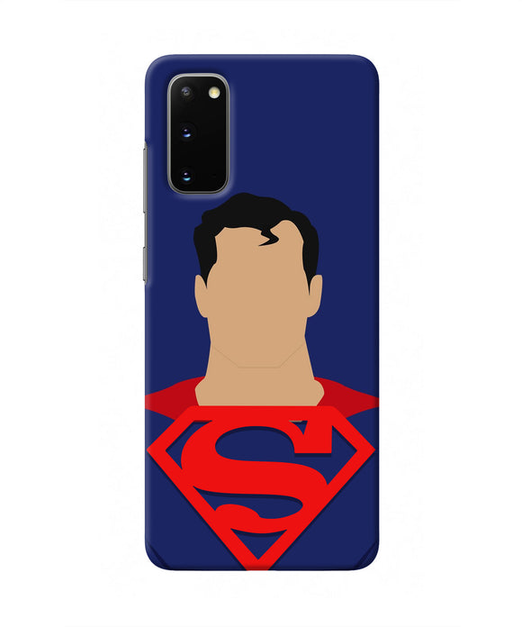 Superman Cape Samsung S20 Real 4D Back Cover