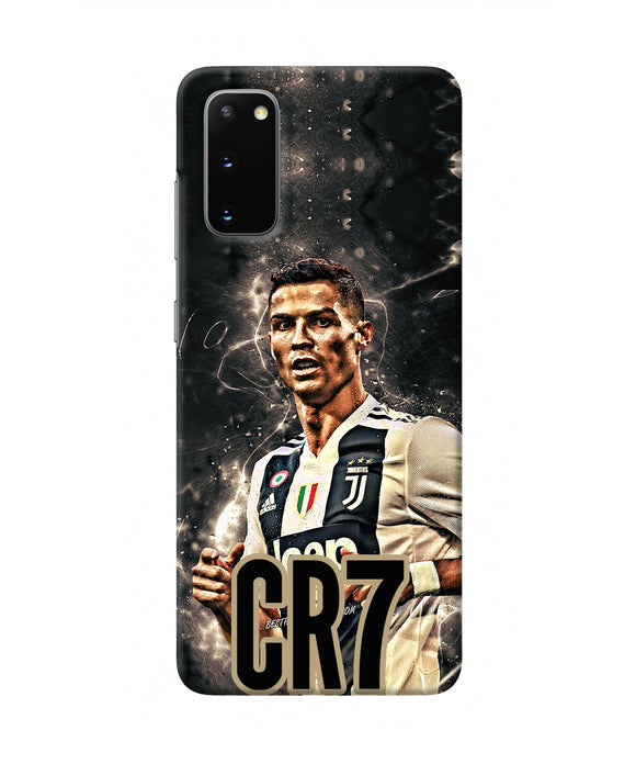 CR7 Dark Samsung S20 Real 4D Back Cover