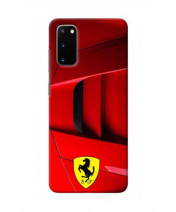 Ferrari Car Samsung S20 Real 4D Back Cover