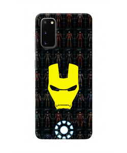 Iron Man Suit Samsung S20 Real 4D Back Cover