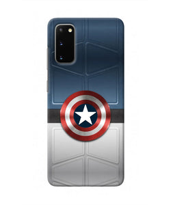 Captain America Suit Samsung S20 Real 4D Back Cover