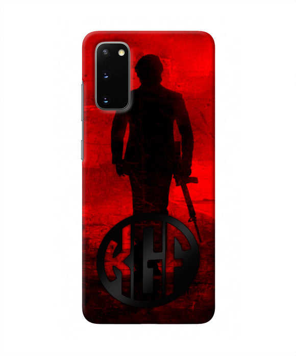 Rocky Bhai K G F Chapter 2 Logo Samsung S20 Real 4D Back Cover