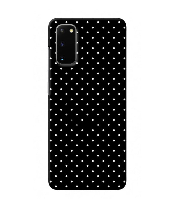 White Dots Samsung S20 Pop Case