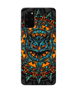 Angry Owl Art Samsung S20 Plus Back Cover