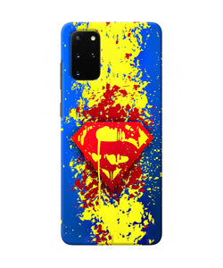 Superman Logo Samsung S20 Plus Back Cover