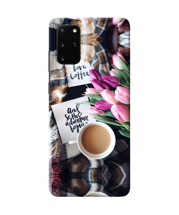 Love Coffee Quotes Samsung S20 Plus Back Cover