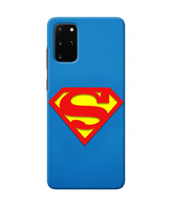 Superman Blue Samsung S20 Plus Real 4D Back Cover