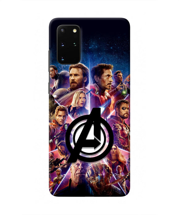 Avengers Superheroes Samsung S20 Plus Real 4D Back Cover