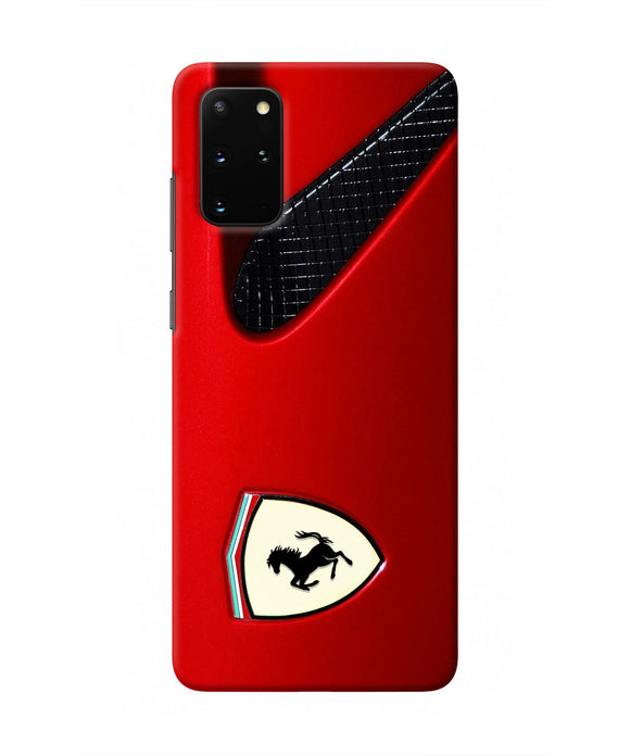 Ferrari Hood Samsung S20 Plus Real 4D Back Cover