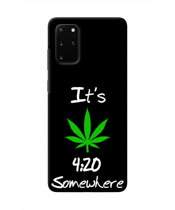 Weed Quote Samsung S20 Plus Real 4D Back Cover