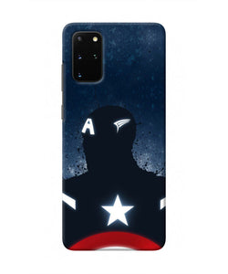 Captain america Shield Samsung S20 Plus Real 4D Back Cover