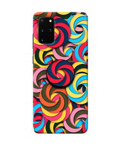 Spiral Pattern Samsung S20 Plus Pop Case