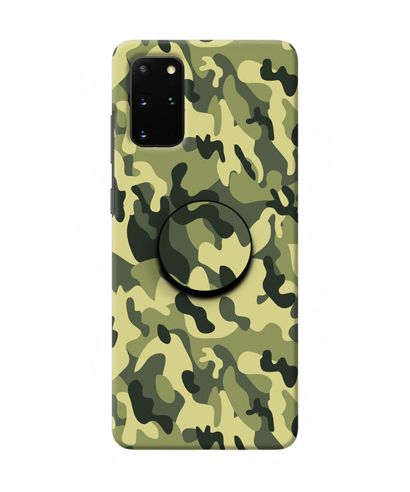 Camouflage Samsung S20 Plus Pop Case