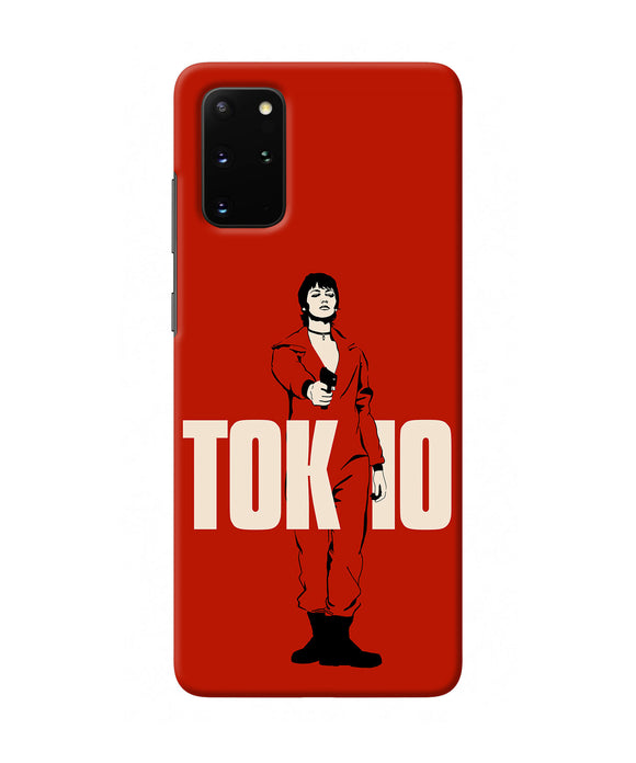 Money Heist Tokyo With Gun Samsung S20 Plus Back Cover